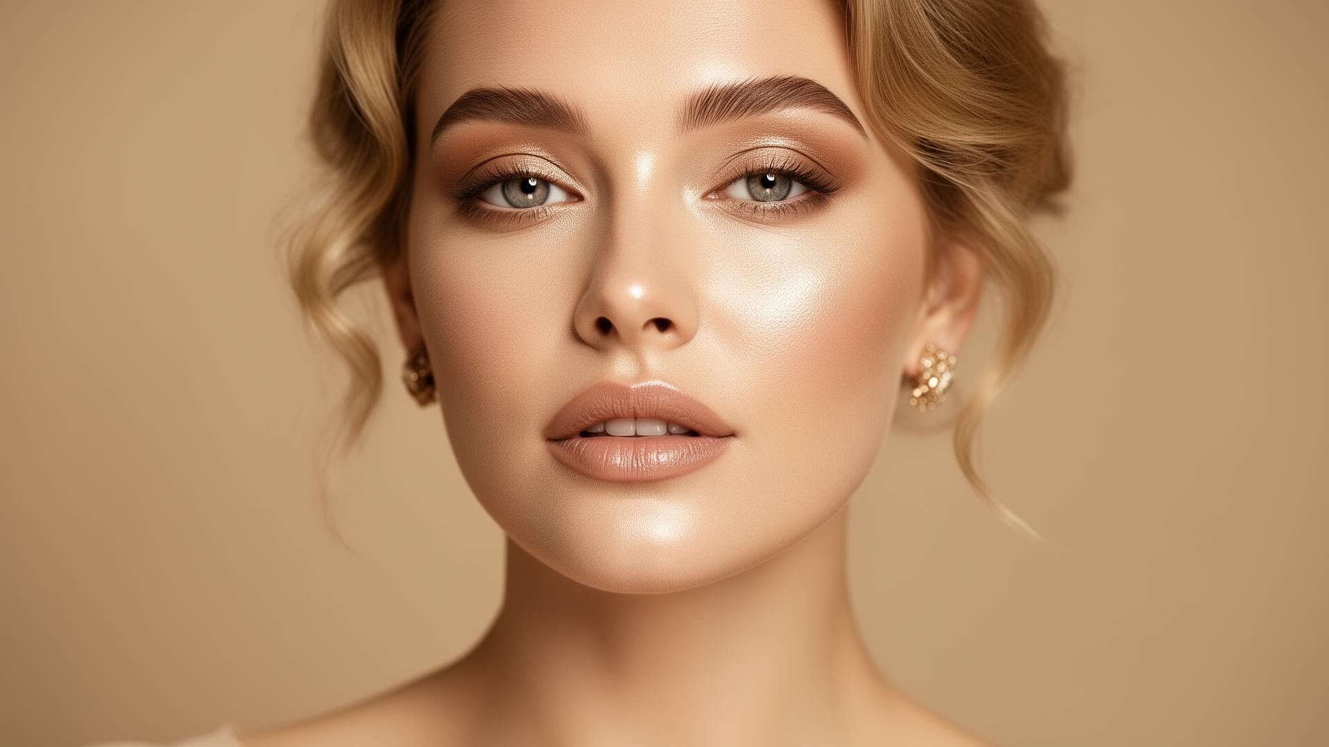 Editorial beauty portrait